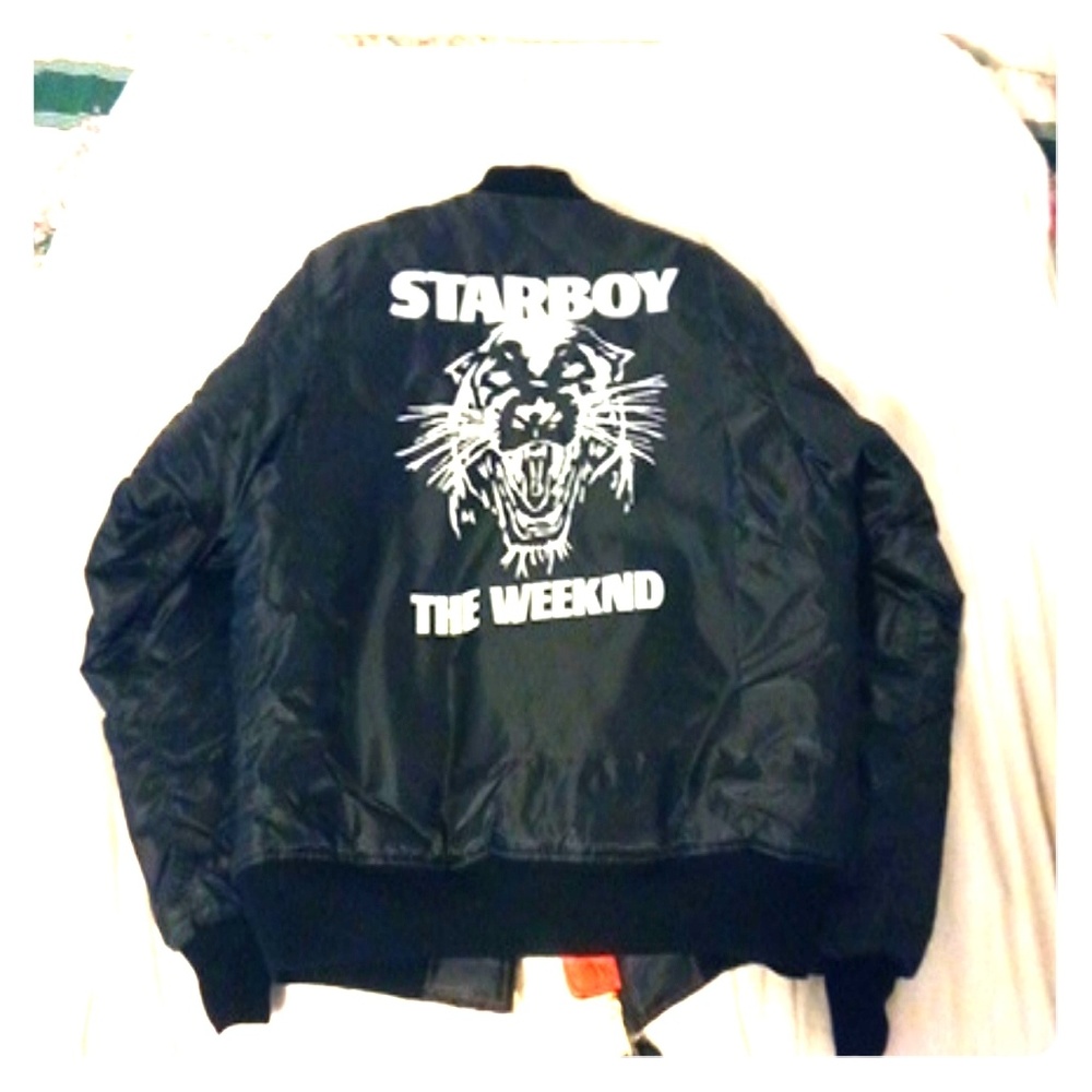 XO Weeknd bomber jacket